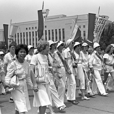 An Equal Rights Amendment march in Washington, D.C., in 1978.