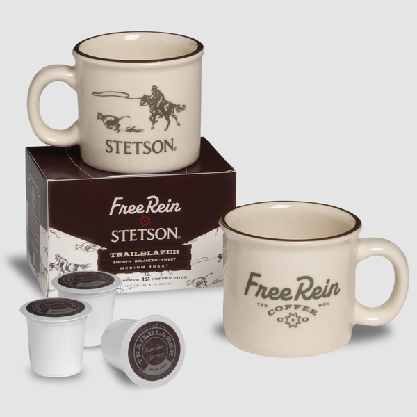 Stetson x Free Rein Cowboy Coffee Pod Kit