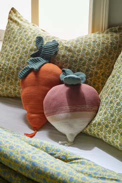 Lorena Canals Knitted Radish Throw Pillow