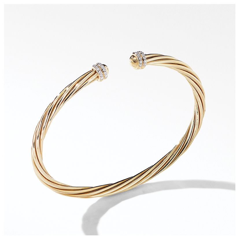Helena Bracelet in 18K Yellow Gold with Diamonds