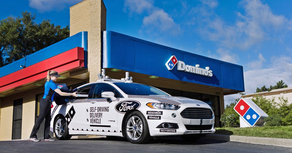 Domino’s Is Testing Driverless Delivery Cars