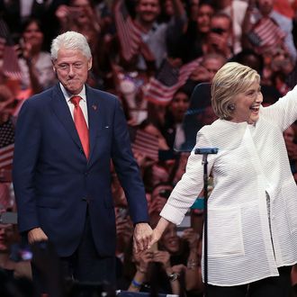 Hillary Clinton Holds Primary Night Event In Brooklyn, New York