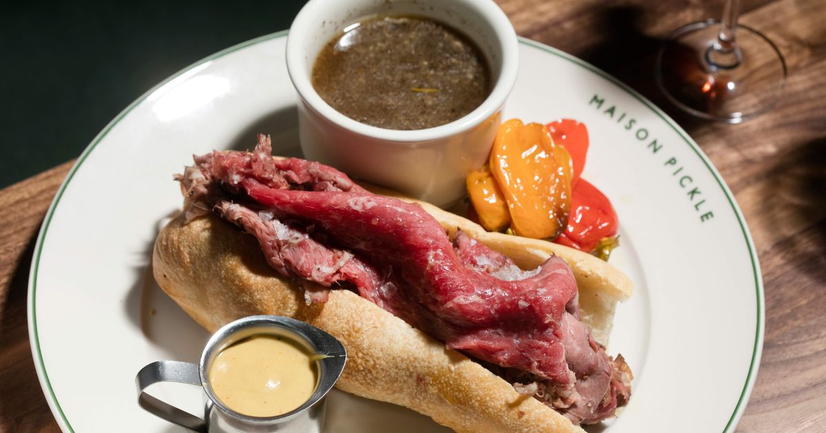 French Dip Specialist Maison Pickle Opens in NYC