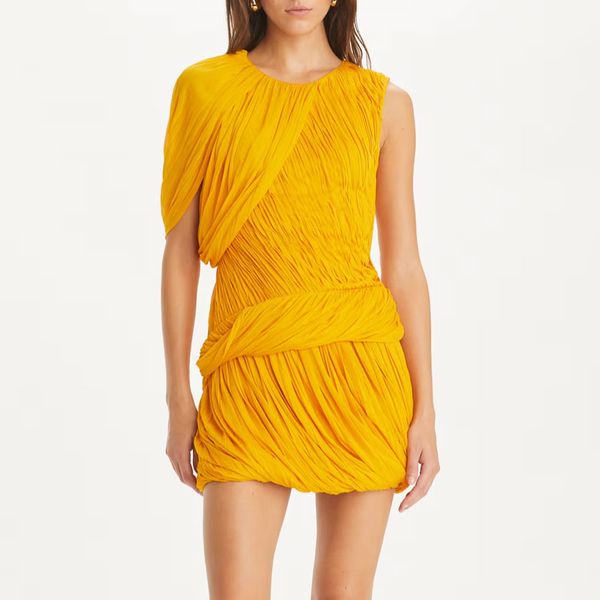 Tory Burch Sheer Jersey Goddess Dress