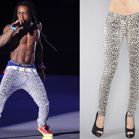 Lil Wayne and his pants.