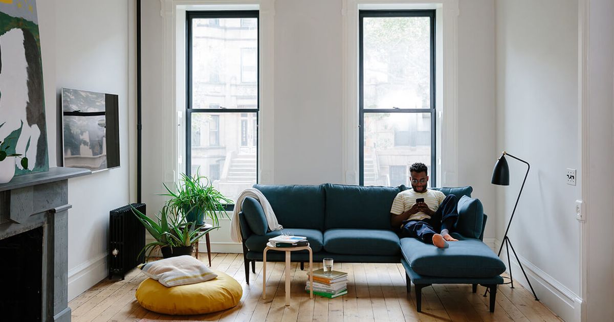 Open Box: Brooklyn Leather Sofa