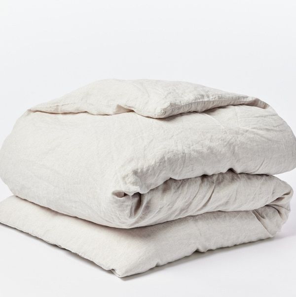 Coyuchi Organic Relaxed Linen Duvet Cover - Full/Queen