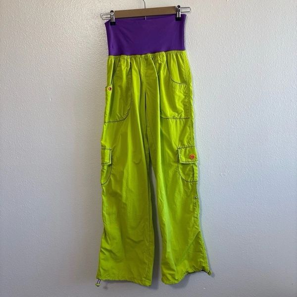 Zumba Lime-Green Workout Pants