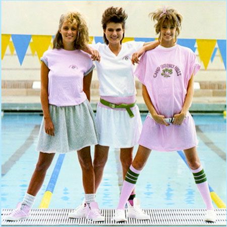 1980s fashion girls