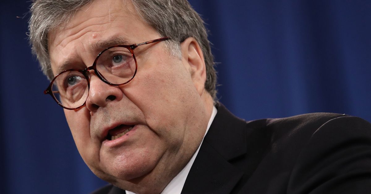 Barr: Trump’s Obstruction Was Legal Because He Was Paranoid