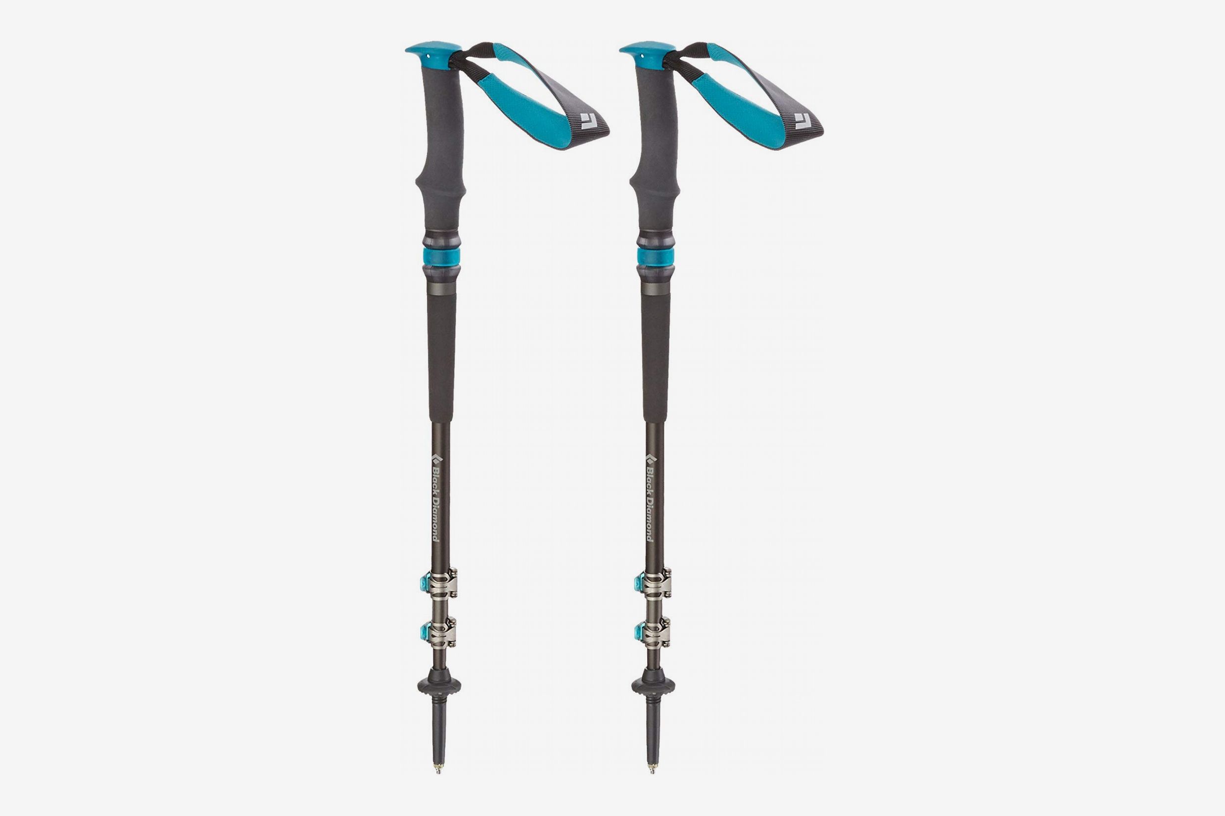 ProsourceFit Anti-Shock Trekking Poles Adjustable Set of 2 for Hiking 