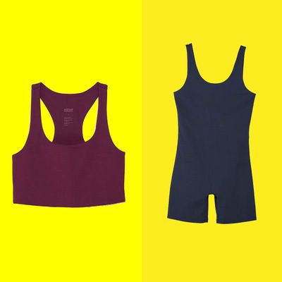 Purple Tommy Sports Bra by Girlfriend Collective on Sale