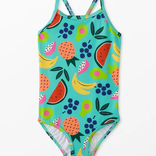 Hanna Andersson One-Piece Bow Swimsuit