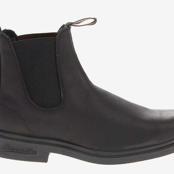 mens winter dress boots black