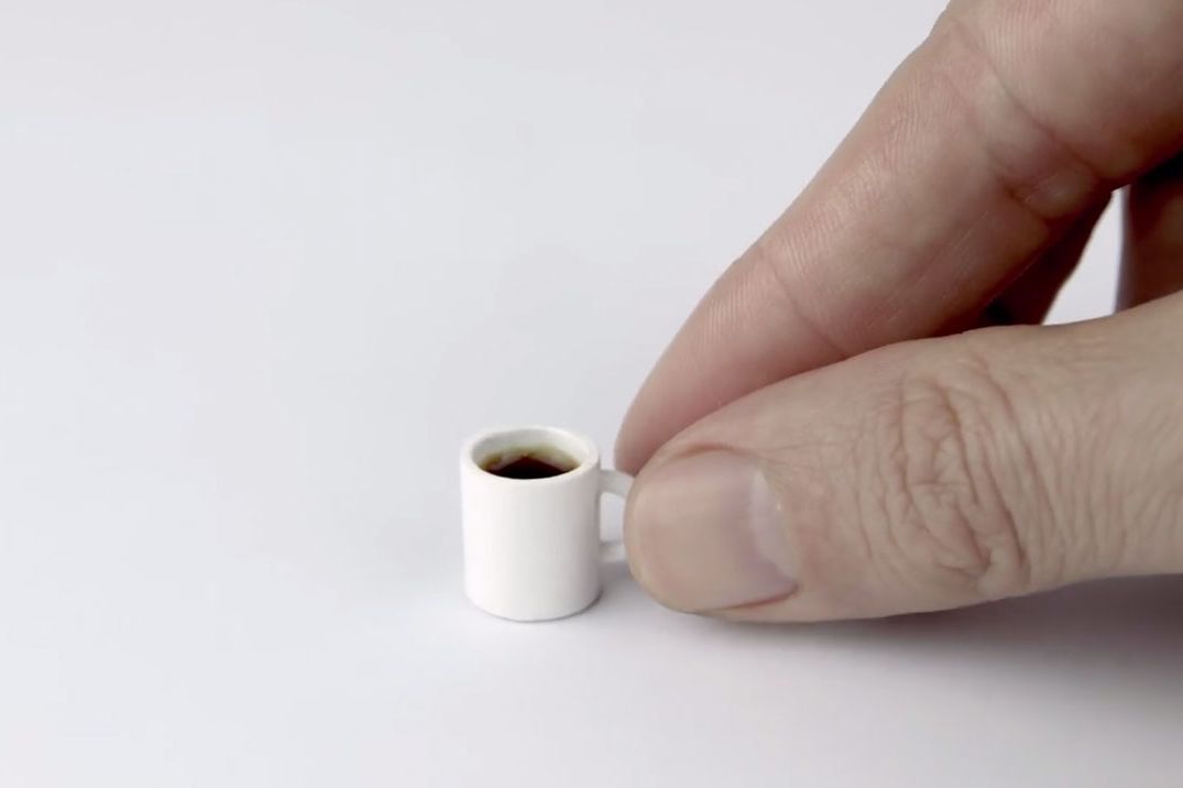 Watch a Video About the World's Smallest Cup of Coffee