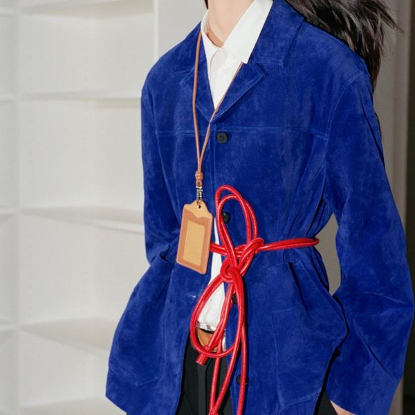 Zara 100% Leather ZW Collection Jacket