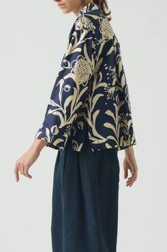 Toast Crockery Print Box Shirt