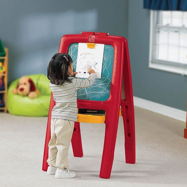 Step2 Easel For Two With Bonus Magnetic Letters and Numbers