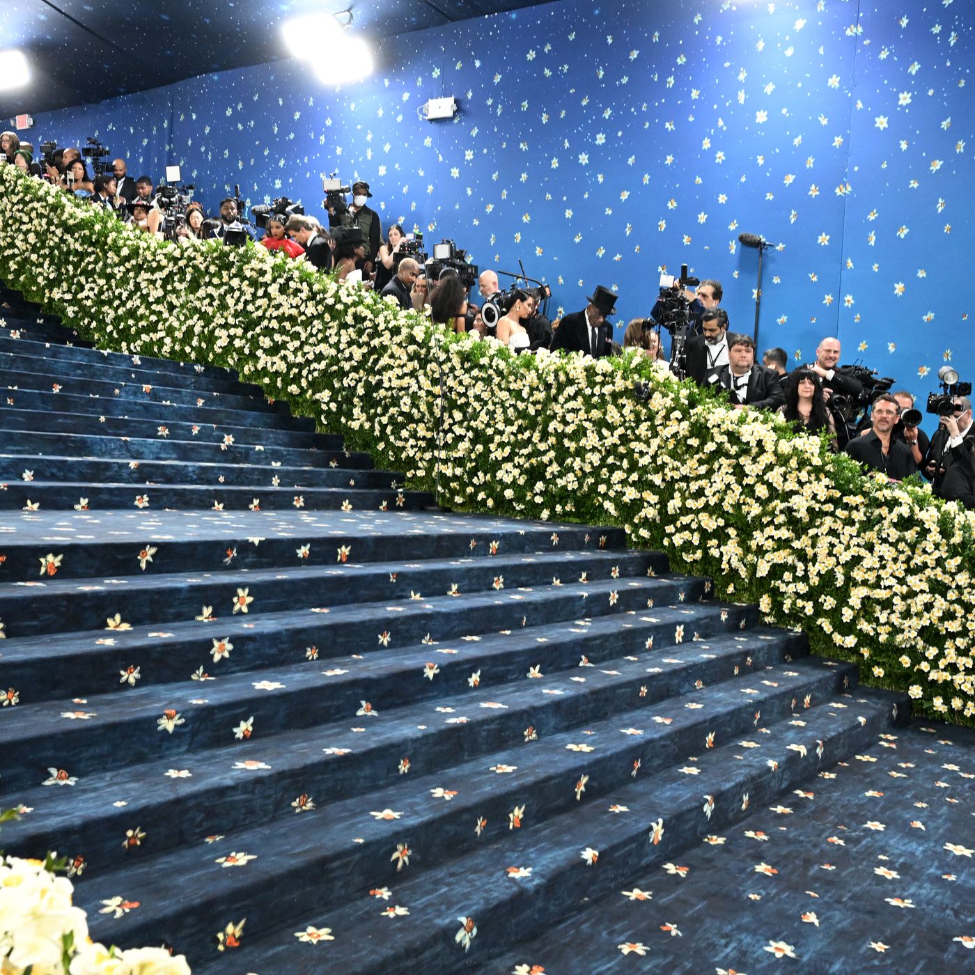 blue carpet event dress code Why Is the Met Gala Red with a Floral Pattern? 5xl SALE - BLACK SWAN Pick a Size:S