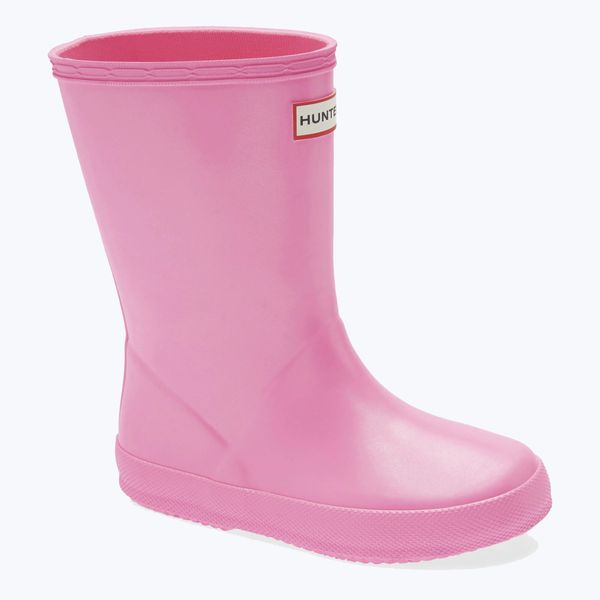 Hunter First Classic Nebula Waterproof Rain Boot - Medium Pink