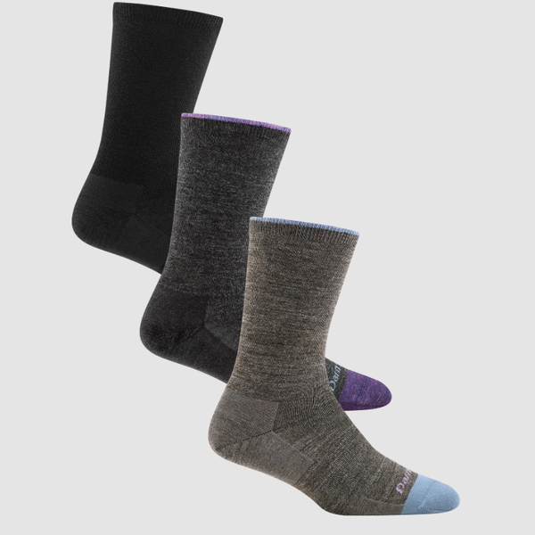 Darn Tough Women’s Solid Basic Lifestyle 3-Pack