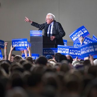 Bernie Sanders Holds Campaign Rally In Madison, Wisconsin