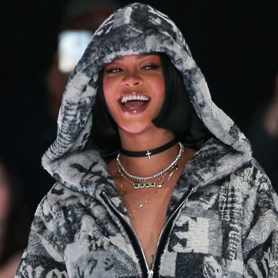 Rihanna Just Found the Most Luxurious Hoodie Ever