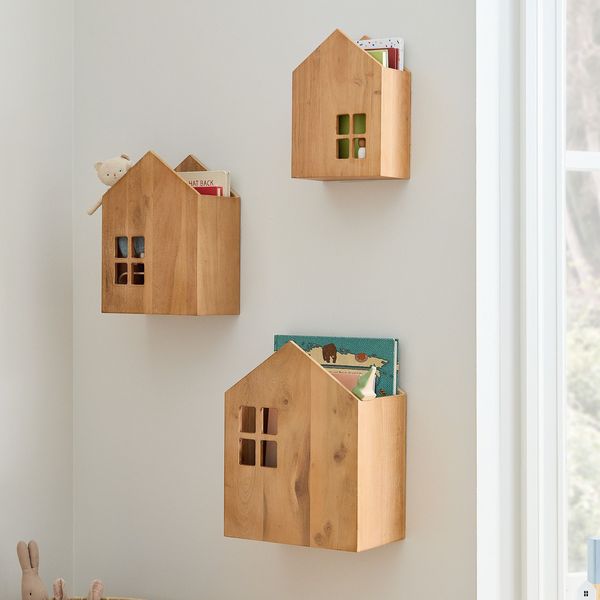 West Elm House Wall Pockets (Set of 3)