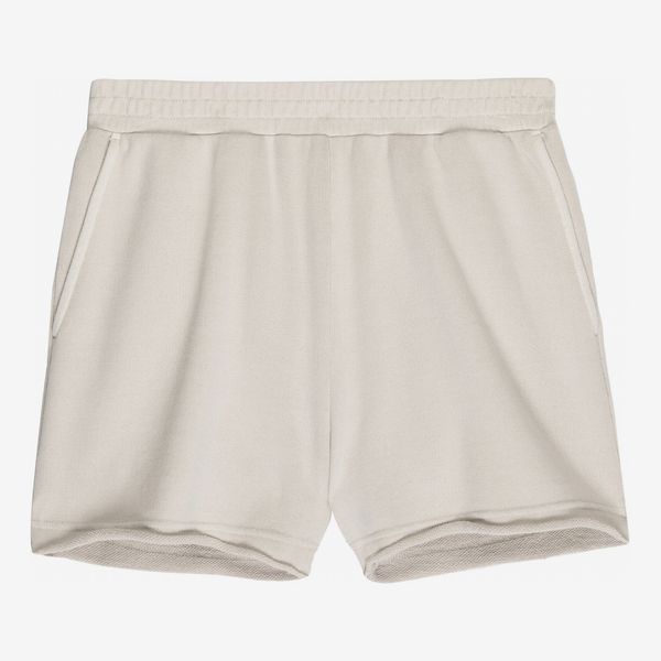 raw hem sweat shorts womens