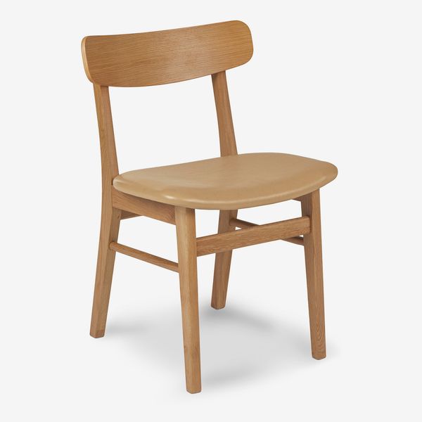 Article Ecole Roam Tan Oak Dining Chair