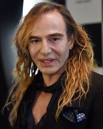 John Galliano Traded His Finery for a Margiela Lab Coat