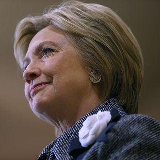 Hillary Clinton Campaigns In Illinois And North Carolina