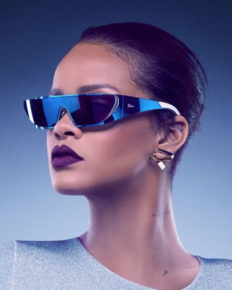 Rihanna wants you to throw shade like her in Dior. 