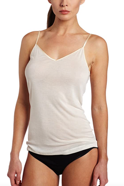 Silk Camisole - MILKY - NOIR - ETAM