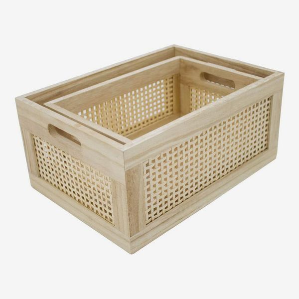 HDKJ Desktop storage basket, sundry office drawer storage box