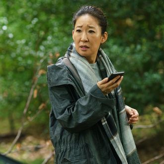 Sandra Oh in Killing Eve.