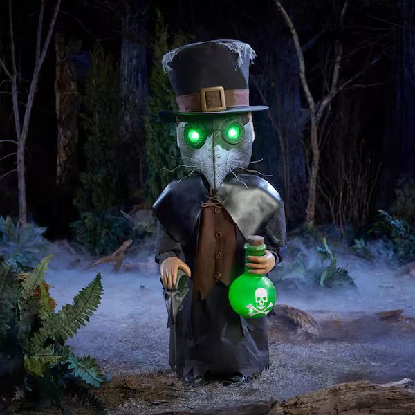 Home Accents Holiday 3.5 FT Wicked Woods Animated LED Plague Rat