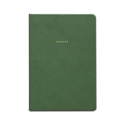 “Moment” Leather Blank Journal