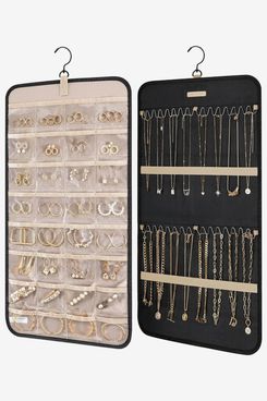 Bagsmart Hanging Jewelry Organizer Storage Roll