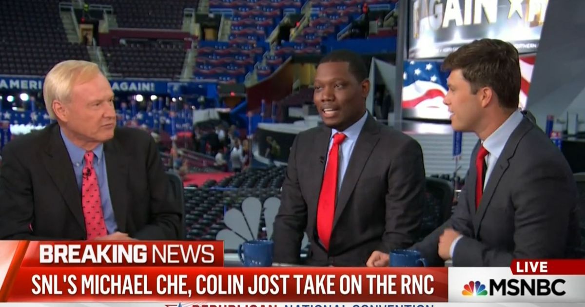 Chris Matthews Asked Michael Che Who the 'Funniest Black Guy' Is