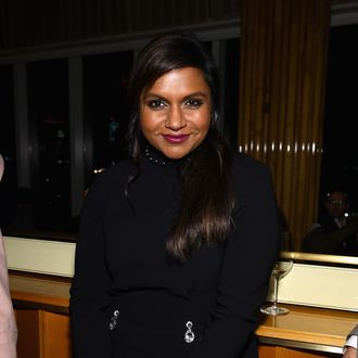 NEW YORK, NY - OCTOBER 11: Mindy Kaling attends The New Yorker Festival 2014 wrap party at the Top of The Standard Hotel on October 11, 2014 in New York City. (Photo by Dimitrios Kambouris/Getty Images for The New Yorker)