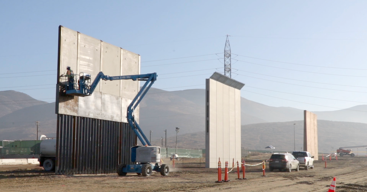 Trump’s Border Wall Prototypes Are Minimalist Art