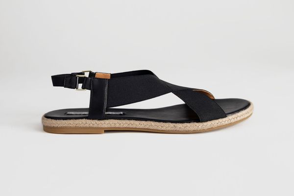 & Other Stories Cross Strap Sandal