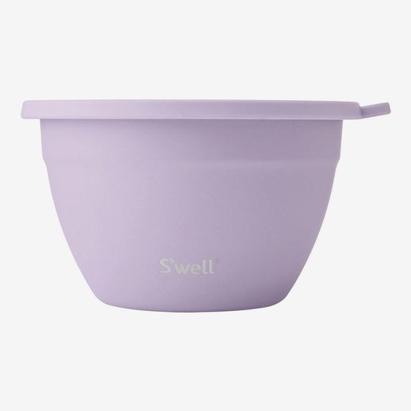 S’well Stainless Steel Salad Bowl Kit 64oz, Lilac