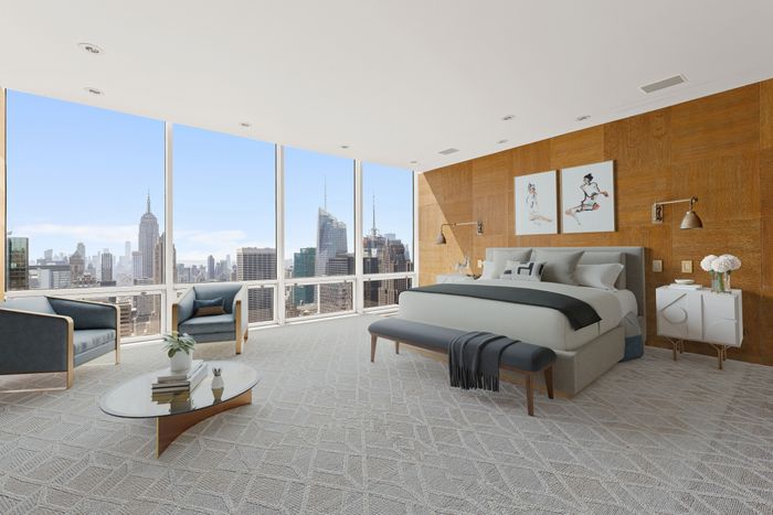 View of The Gucci Penthouse at Olympic Tower is Still on the Market