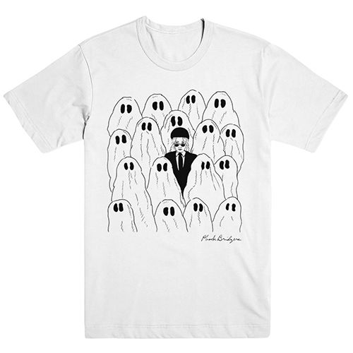 Phoebe Bridgers Ghost in the Crowd White T-Shirt