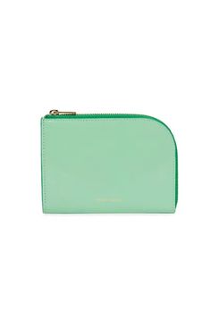 Mansur Gavriel Compact Leather Zip Wallet