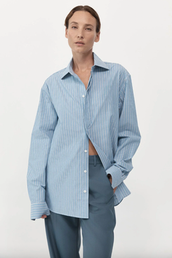 St.Agni Homme Shirt - White Stripe