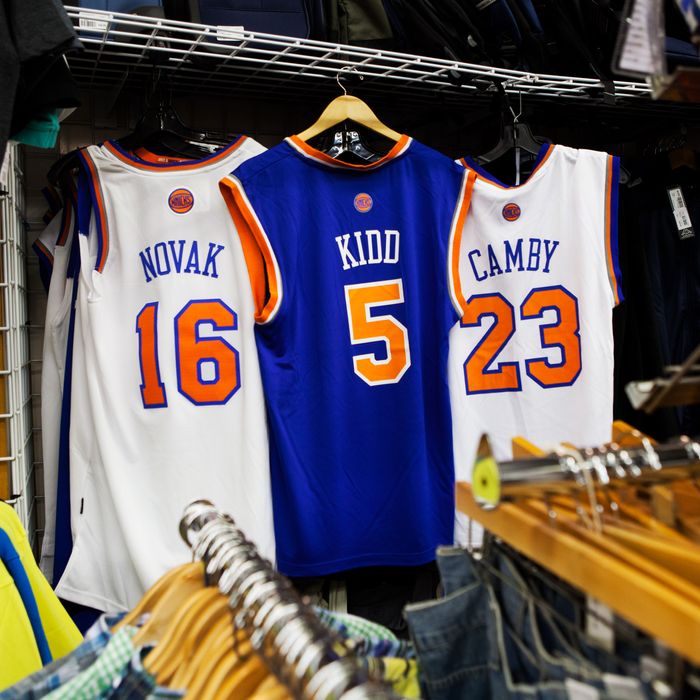 The Hoboken Shop Where Old Knicks Jerseys Go to Die