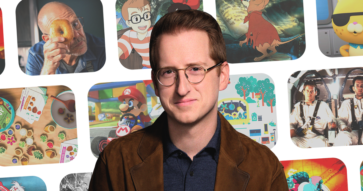 What James Austin Johnson Watches (and Reads) With His Son